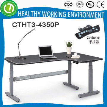 Madri venda quente altura elétrica mesa de escritório ajustável e altura superior qualidade ajustável exectric mesa de escritório